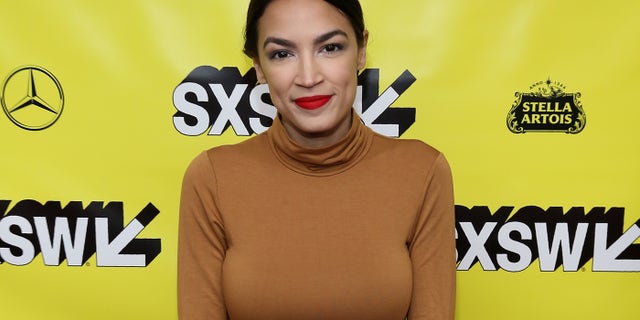 Alexandria Ocasio-Cortez attends the 'Knock Down The House' Premiere during the 2019 SXSW Conference and Festival at the Paramount Theatre on March 10, 2019, in Austin, Texas.