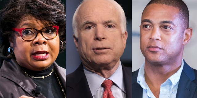 April Ryan, John McCain and Don Lemon