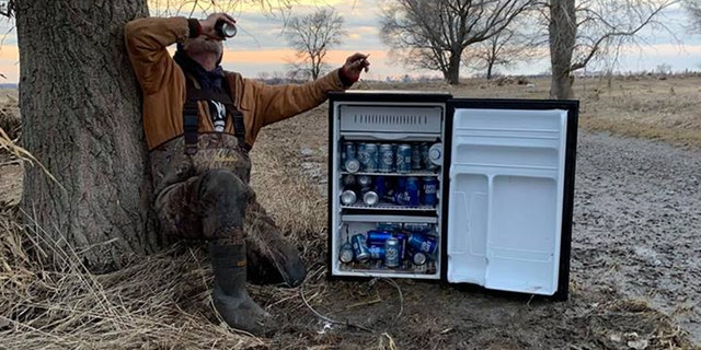 âI couldnât hardly believe they found it all intact,â said the son of the man whose refrigerator was washed away by the floodwaters.