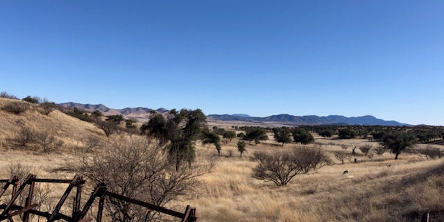 Arizona border with Mexico