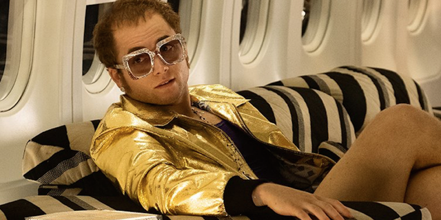 Taron Egerton plays Elton John in the biographical film "Rocketman" premiering on May 31.