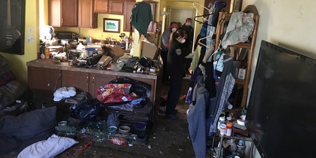 Eight dogs, two rabbits, a cat, a parrot and 55 pet rats were removed from the home.