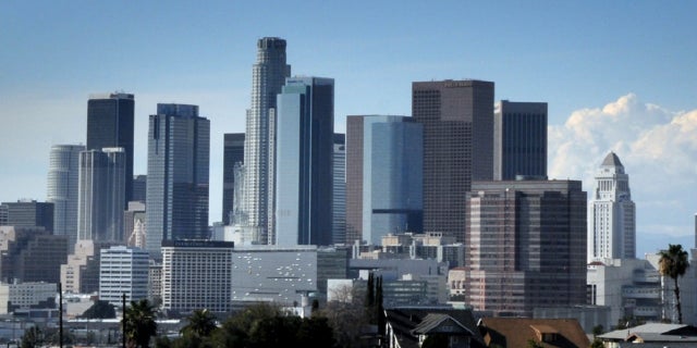 The temperature did not reach 70 degrees in downtown Los Angeles for all of February -- the first time in at least 132 years when forecasters began recording data, according to a report.