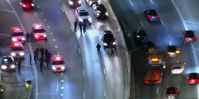 The chase Thursday night occurred on the FDR Drive, one of the busiest roads in New York City.