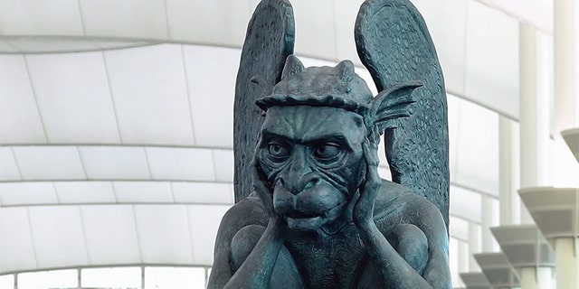 Denver airport's talking gargoyle spooks travelers | Fox News