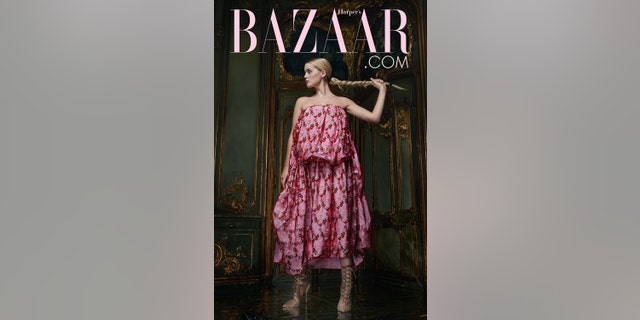 Lady Kitty Spencer for HarpersBazaar.com.