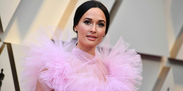 Kacey Musgraves arrives at the Oscars on Sunday, Feb. 24, 2019, at the Dolby Theatre in Los Angeles.