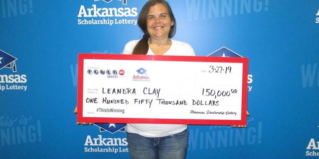 LeAndra Clay, of West Helena, AR, won the $150,000 Powerball ticket last week, just a month after she lost her home to a fire. She credits her faith in God for the timing: "He's an on-time God."