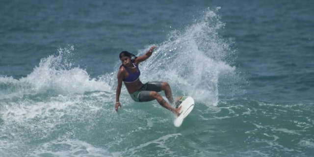Luzimara Souza was training for the upcoming Brazilian Surfing Championships when she was struck and killed by lightning.