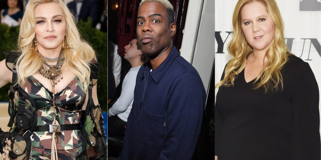 Madonna, Chris Rock and Amy Schumer