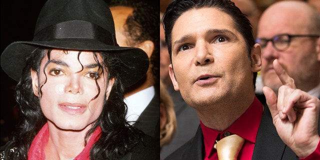 Michael Jackson and Corey Feldman