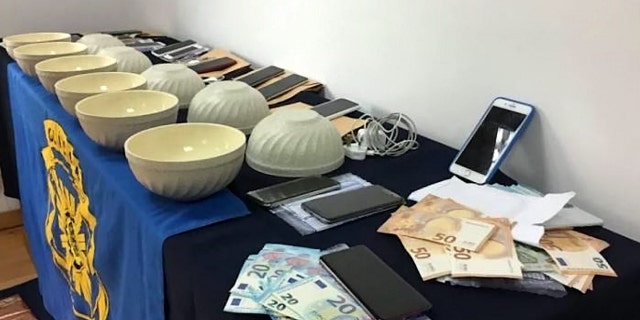 Nearly 40 pounds of the pricey drug had reportedly been stashed in bags of chips and ceramic bowls, which were transported in suitcases.