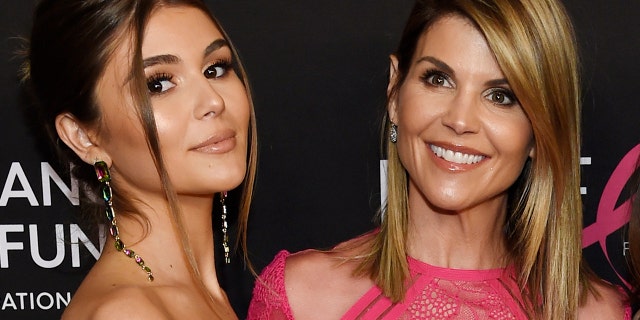 Lori Loughlin made a rare appearance on her daughter Olivia Jade's social media account.