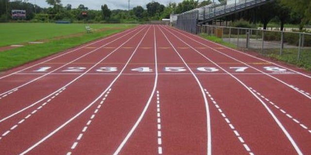A Harvard distance runner lost a shoe but kept running and won the race.