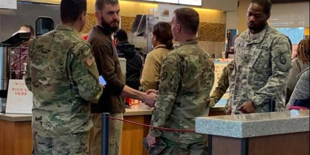 As the family grieves his passing, one of his brothers paid the Chick-fil-A bill for 11 servicemen, in remembrance of their loved one and to raise awareness of post-traumatic stress disorder.
