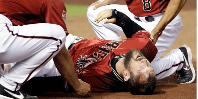 Arizona Diamondbacks right fielder Steven Souza Jr. suffered a gruesome knee injury Tuesday just days before opening day.