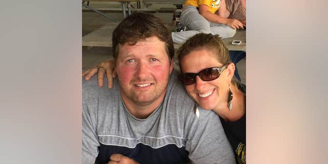 Todd Mullis and Amy Mullis in a September 2016 photograph posted on Facebook.