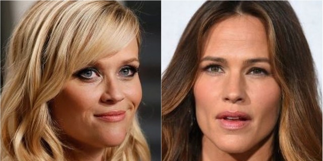 Reese Witherspoon (left) and Jennifer Garner (right) have mocked a recent magazine cover implying what they say are fake pregnancies.
