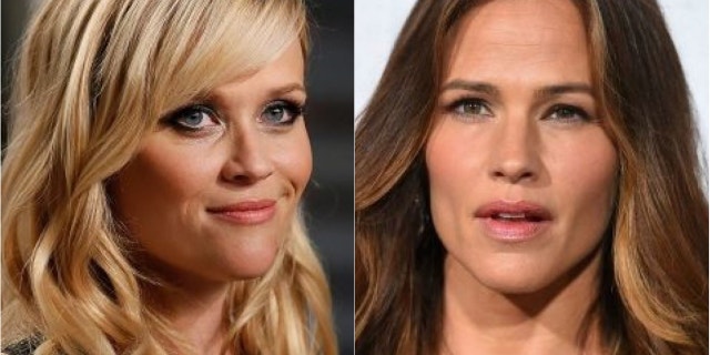 Reese Witherspoon (left) and Jennifer Garner (right) have mocked a recent magazine cover implying what they say are fake pregnancies.