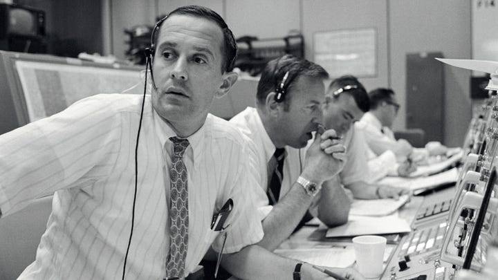 Buzz Aldrin’s backup recounts Mission Control during Apollo 11