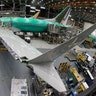A Boeing 737 MAX 8 airplane sits on the assembly line in Boeing's 737 assembly facility, in Renton, Washington, March 27, 2019. 