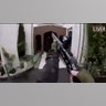 A still image taken from video circulated on social media, apparently taken by a gunman and posted online live as the attack unfolded, shows him entering a mosque in Christchurch,
