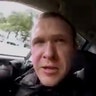 A still image taken from video circulated on social media, apparently taken by a gunman and posted online live as the attack unfolded, shows him driving in Christchurch. Social Media