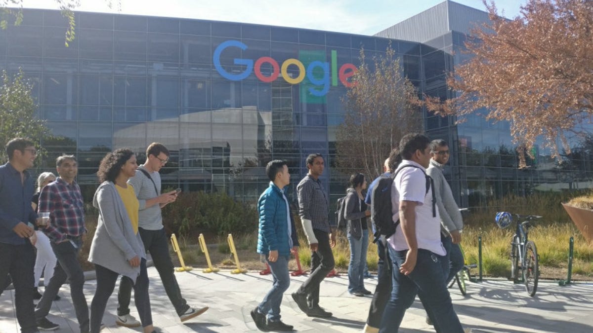 The infected  "Googler," entered the building in Mountain View on April 4.