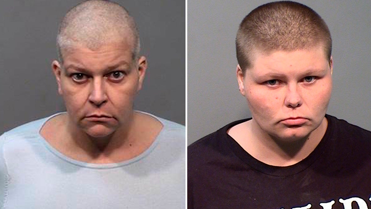 Tara Aven, 46, left, and Briar Aven, 24, right, were arrested Tuesday for allegedly killing the family's grandmother and cashing her monthly checks, police said.