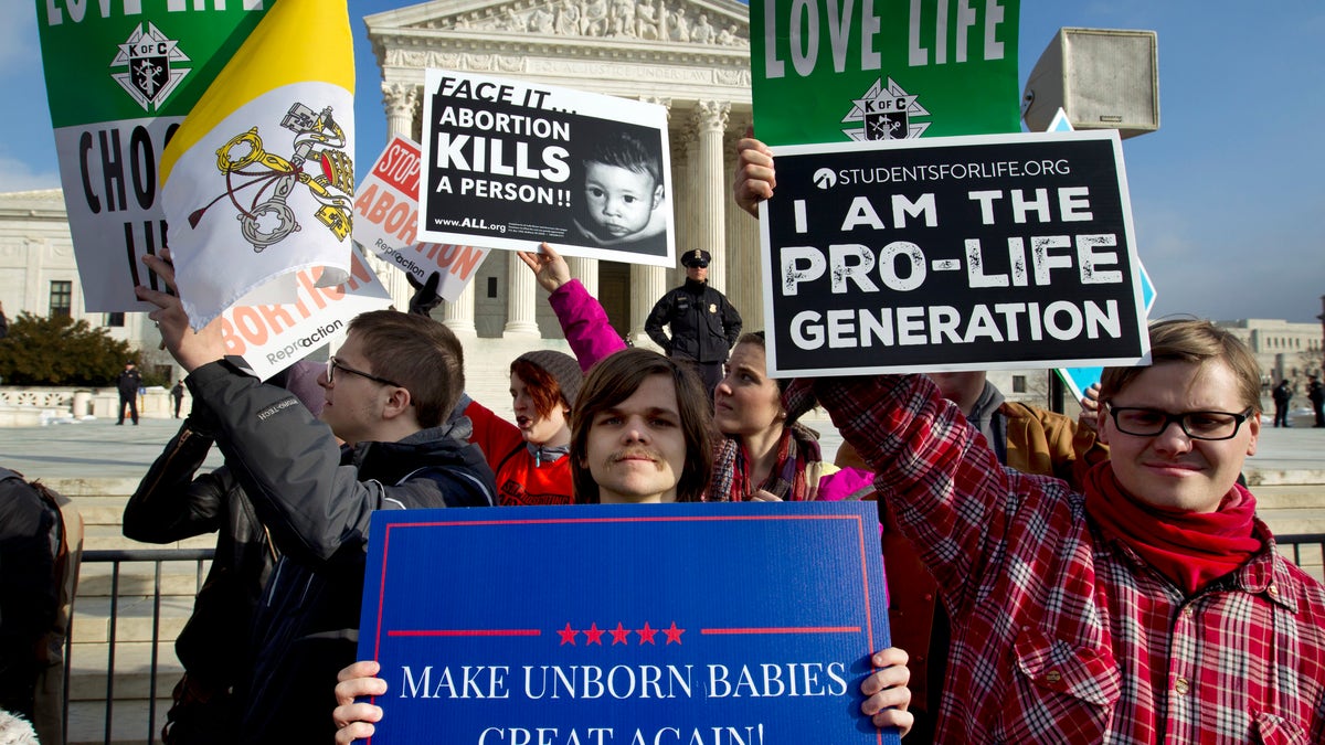 Abortion activists