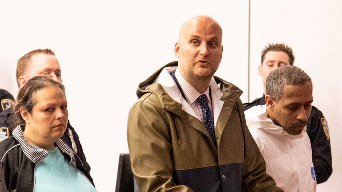 Michael Cammarata, far right, and his girlfriend Ayisha Egea, center, were charged with second-degree murder, concealment of a human corpse and tampering with physical evidence according to police.