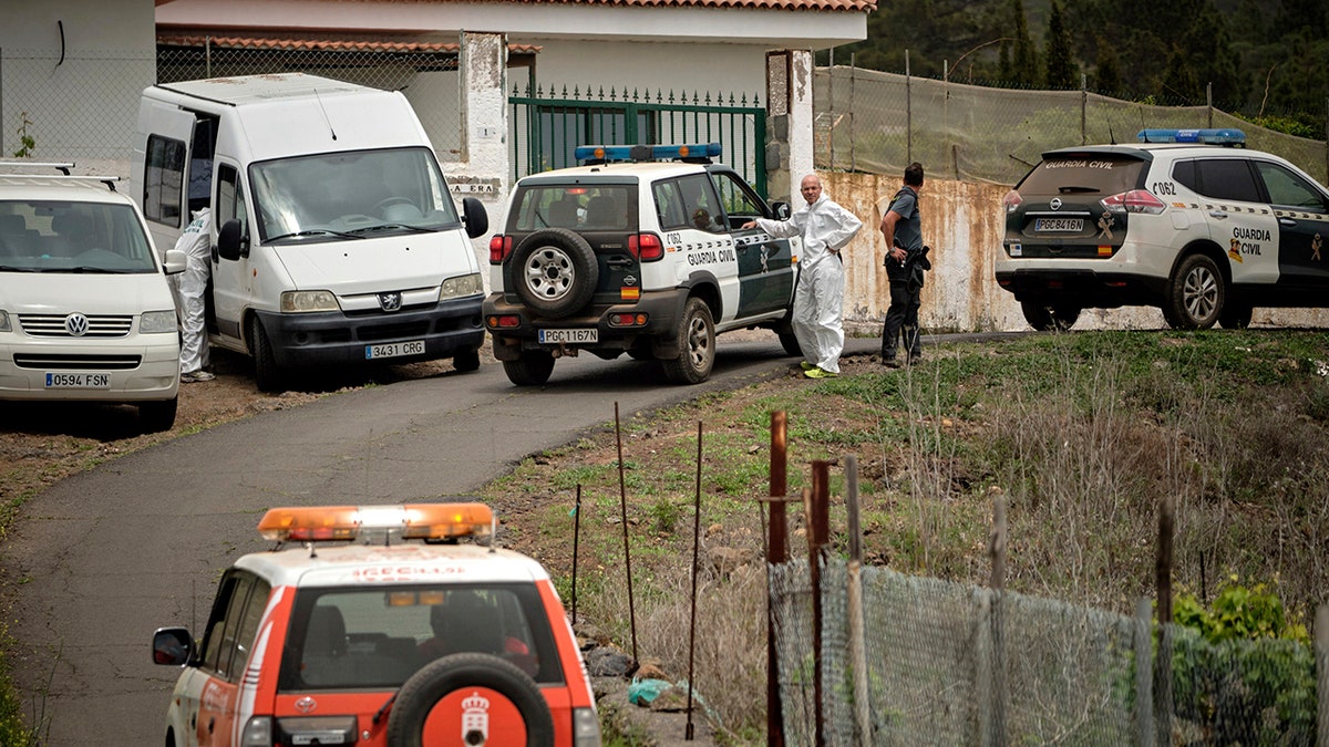 The bodies of a German woman and her 10-year-old son were found in a cave in the Canary island of Tenerife, on Wednesday said the Civil Guard, adding that the boy's father, who was also German, had been arrested.