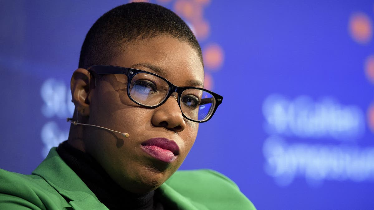 Joe Biden has hired Symone Sanders, a prominent African American political strategist, as a senior adviser to his newly launched presidential campaign. (Gian Ehrenzeller/Keystone via AP)