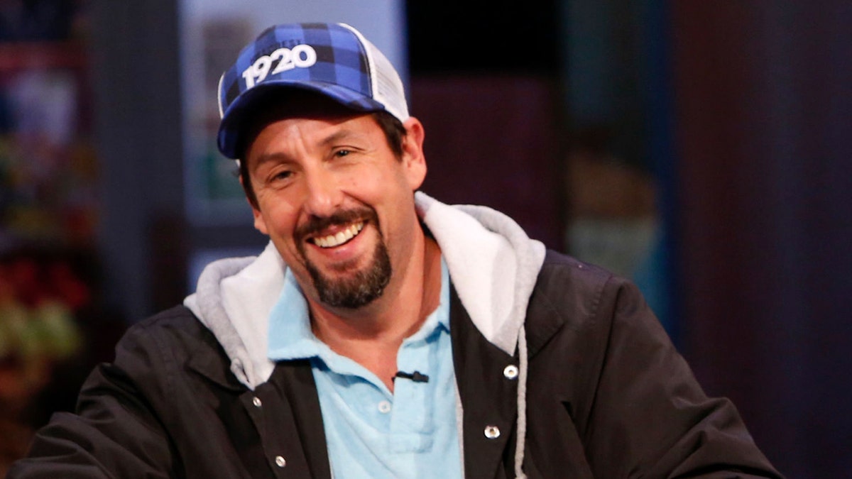 Adam Sandler smiling