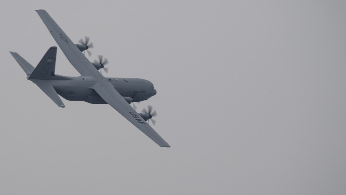 File photo - a C-130J Super Hercules with the 36th Airlift Squadron flies over Yokota Air Base, Japan, March 6, 2016. (U.S. Air Force photo by Staff Sgt. David Owsianka)