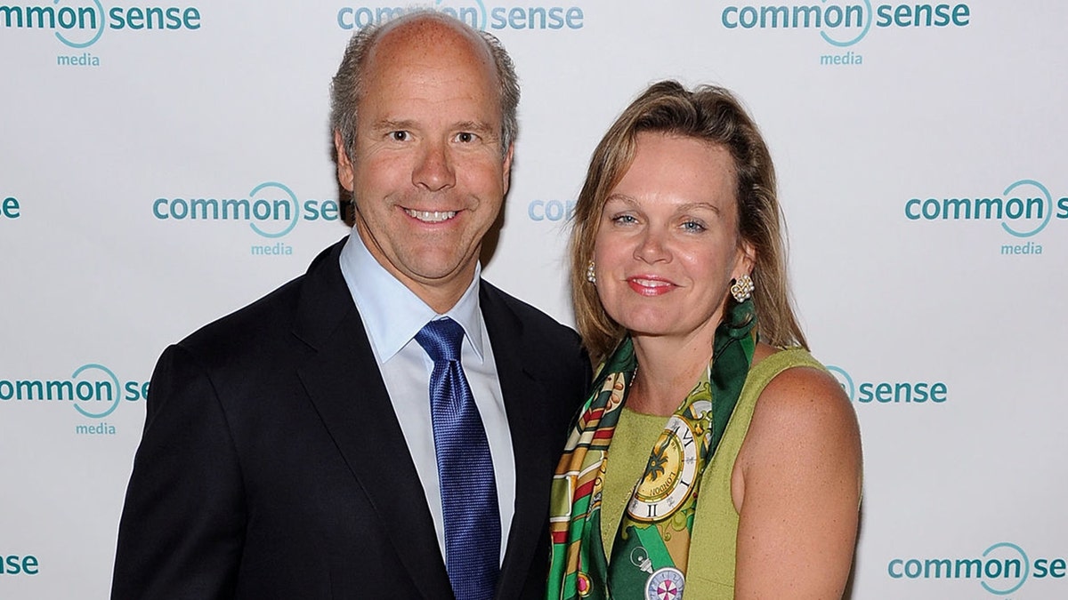 FILE: John Delaney and April Delaney attend the 7th Annual Common Sense Media Awards honoring Bill Clinton at Gotham Hall on April 28, 2011 in New York City. (Photo by Jason Kempin/Getty Images for Common Sense Media)