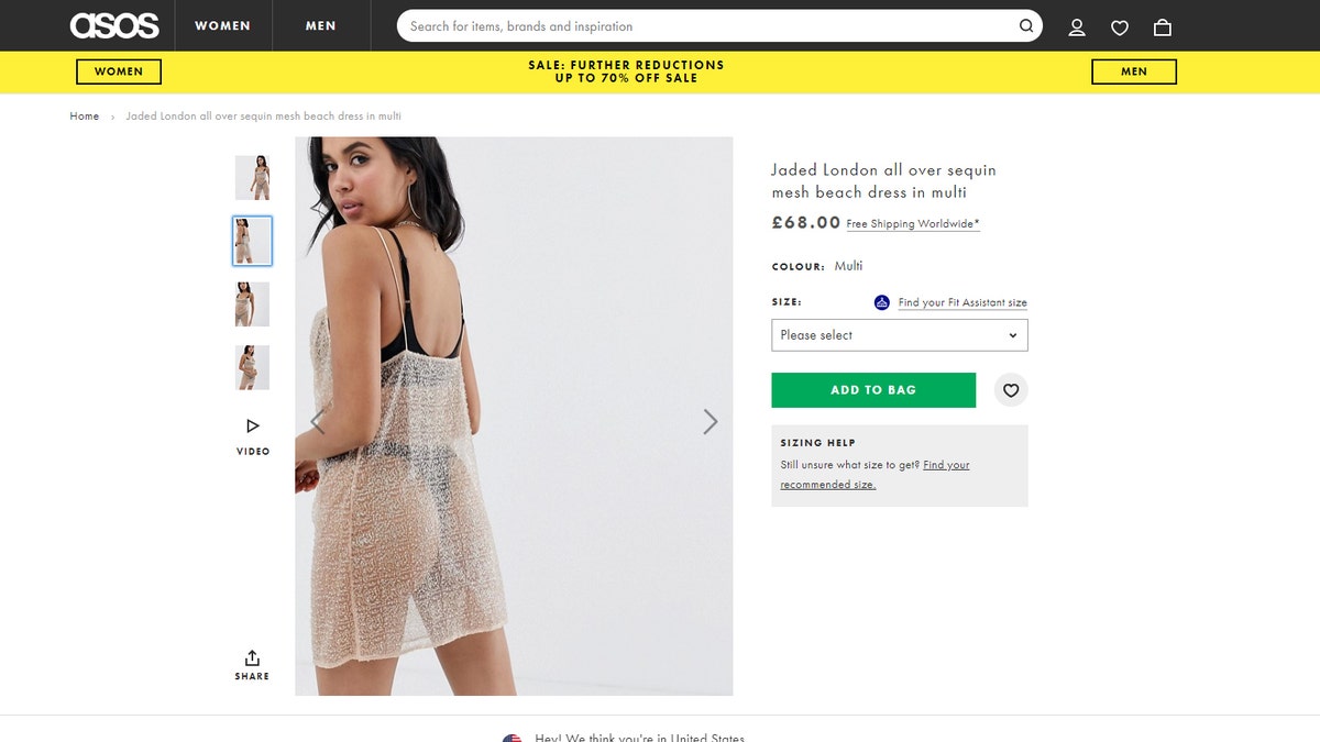 Asos bubble wrap store dress