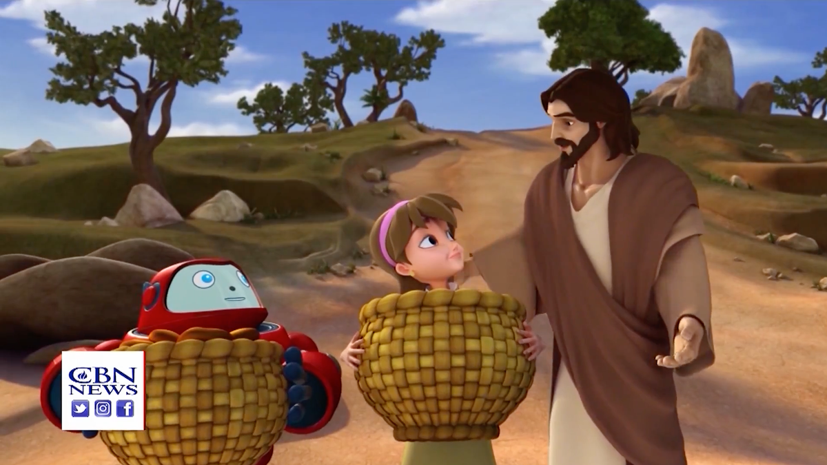 Superbook is a program offered by the Christian Broadcasting Network that connects children to the Bible in an animated way.