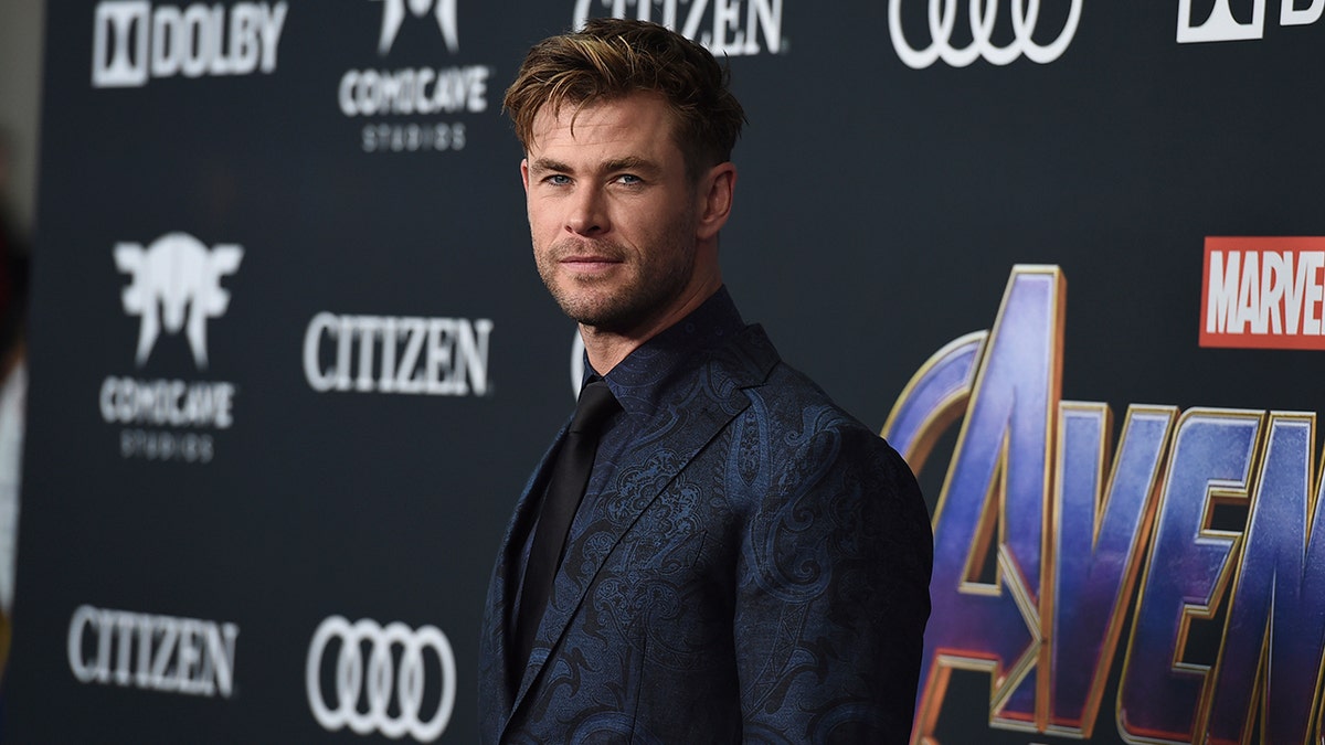 Chris Hemsworth arrives at the premiere of "Avengers: Endgame" at the Los Angeles Convention Center on Monday, April 22, 2019.