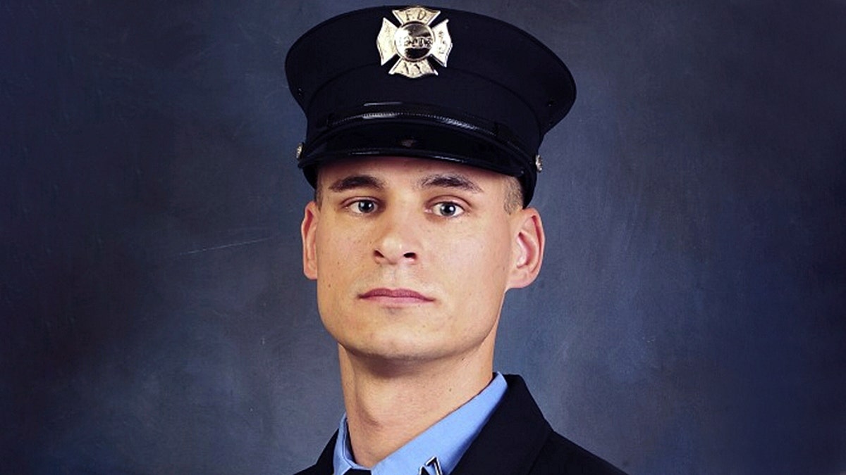 New York firefighter Christopher Slutman, a 15-year member of the Fire Dept. of New York, was among three American service members killed by a roadside bomb in Afghanistan on Monday.