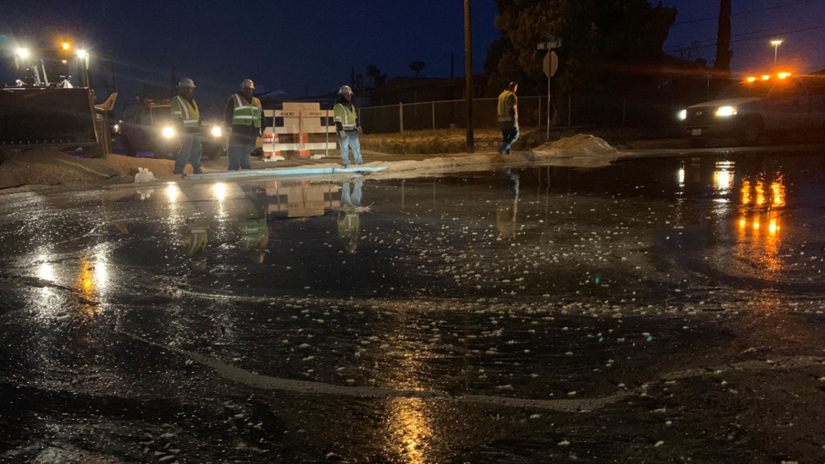 A representative for Coca-Cola was not immediately available to confirm what caused the spill.