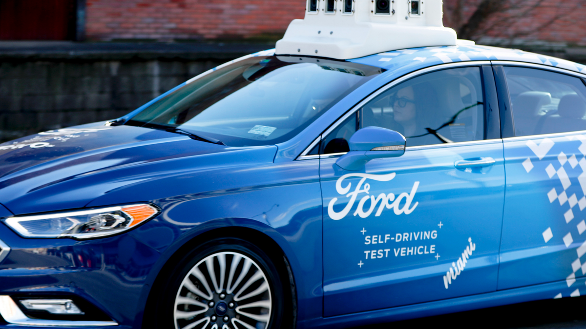 Ford autonomous vehicles