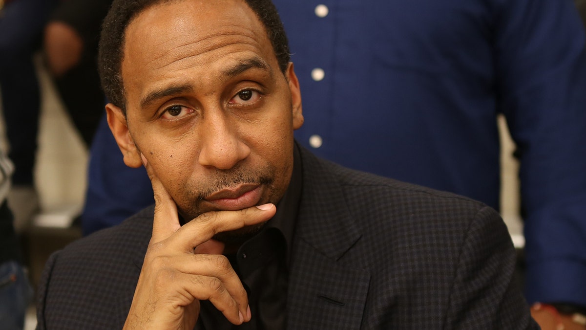 Stephen A Smith at Antonio Brown's Celebrity Slam Super Bowl Weekend at Joe K. Butler Sports Complex on February 3, 2017 in Houston, Texas