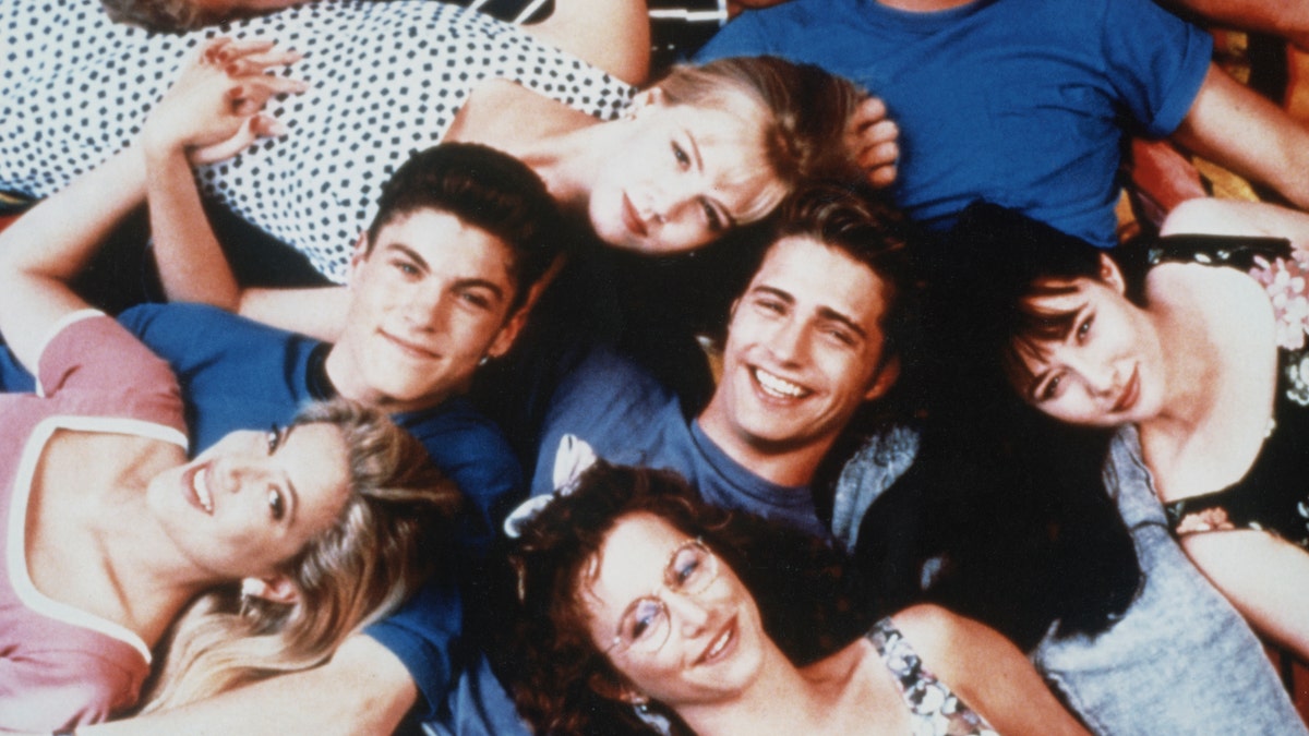 Cast of "Beverly Hills, 90210"