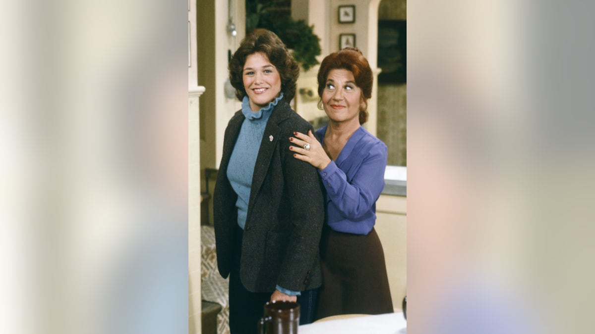"Cousin Geri Returns" Episode 10 -- Geri Jewell as Geri Tyler, Charlotte Rae as Mrs. Edna Ann Garrett.