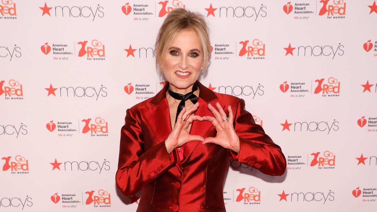 Maureen McCormick attends the "Go Red for Women" fashion show during Fall 2017 New York Fashion Week at Hammerstein Ballroom on February 9, 2017, in New York City. (Photo by Taylor Hill/FilmMagic)