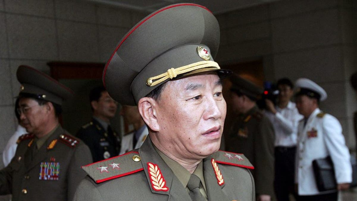 Kim Yong Chol was North Korea's longtime spy chief. (Reuters)