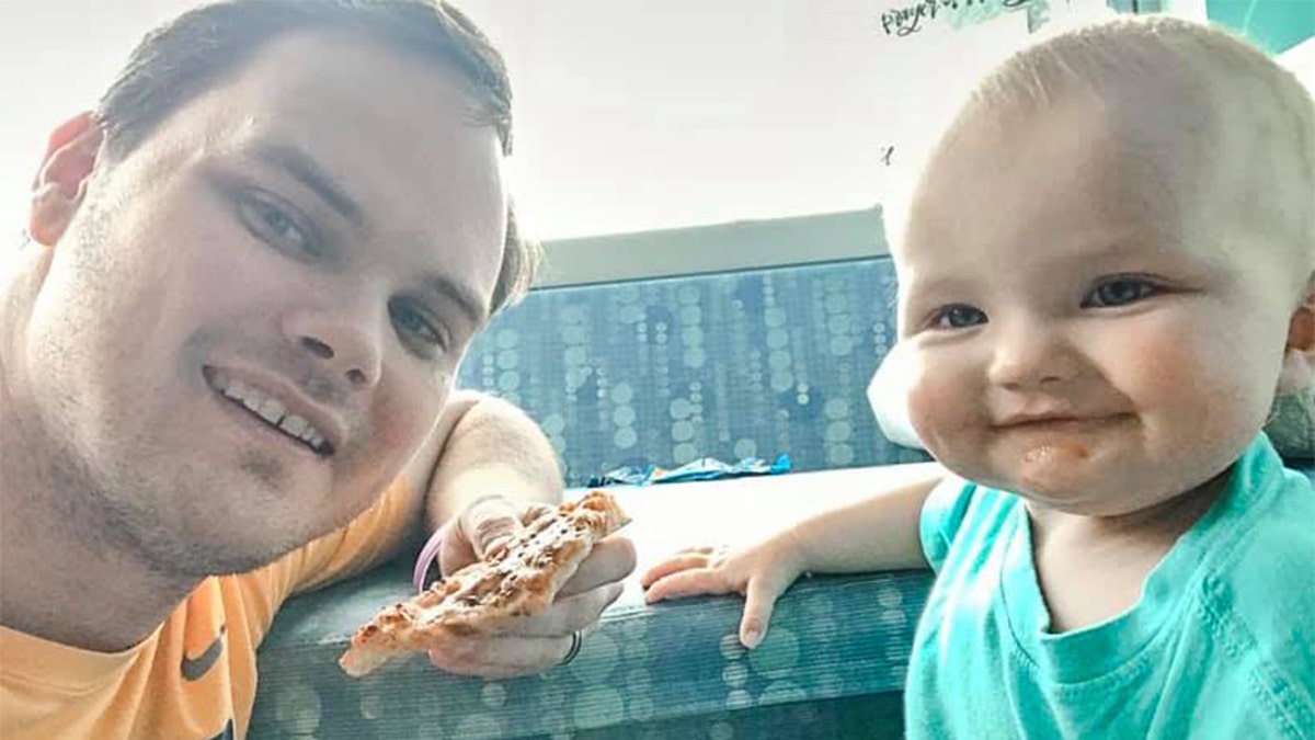 David Green received a generous gift from his colleagues after he ran out of sick days that would allow him to spend time with his daughter Kinsley, who is being treated for leukemia.