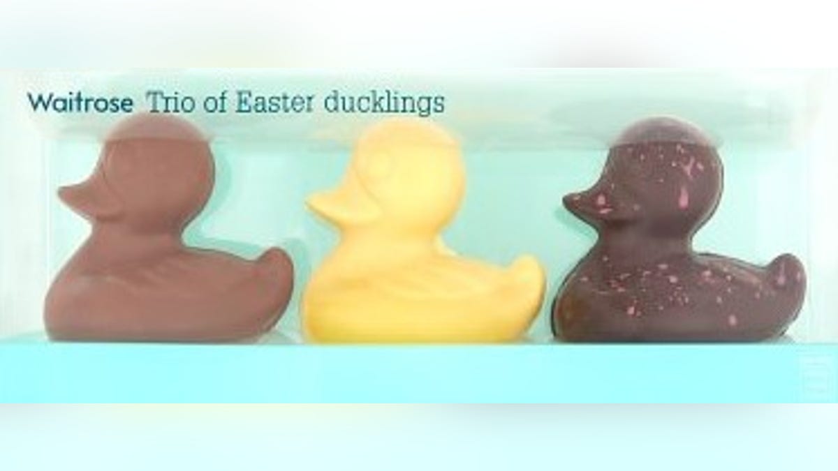 The UK supermarket Waitrose withdrew its trio of chocolate Easter ducklings following complaints that the treat's packaging was racist.