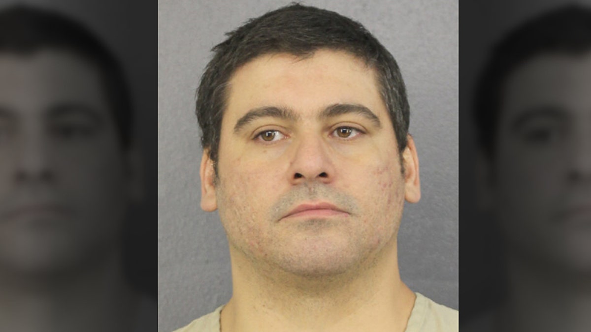 Luis Alberto Ferri, 36, was charged after he allegedly hit a pedestrian with his vehicle.